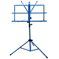 thumbnail image 1 of Trépied Pliable pour Partitions, Support en Acier Inoxydable, Hauteur Ajustable avec Sac, Accessoires pour Instruments de Musique, Support Bleu, 1 of 6