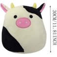 thumbnail image 2 of Cute Cow Plush Pillow Cute Cow Plush Kawaii Plushies Kawaii Big Plush Cute Plush Pillows Kawaii Cow Plush Cow Plushie Almohada de vaca rellena Xemadio WRMH-1380-4, 2 of 5