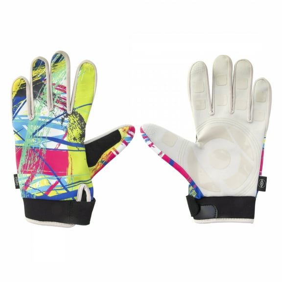 Alienation Invisible Touch Gloves Pink/Blue/Yellow LG Unisex Full Finger
