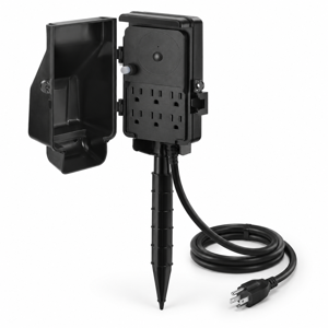 Wifi Smart Yard Stake Timer Plug Outdoor Power