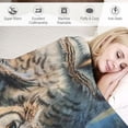 thumbnail image 3 of Orinice Cute Owl Blanket for Adults Kids Gifts for Owls Moon LoversThrow Blankets Soft Comfy Lightweight for Home Decor Couch Bed Sofa 40x50in, 3 of 6
