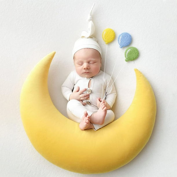 Hongchun Baby Moon Star Pillow Newborn Posing Pillow Newborn Photography Prop Newborn Photography Posing Pillows Newborn Photography Props Set Yellow Walmart