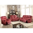 thumbnail image 2 of ACME Zuriel Loveseat (Motion) - 52151 - Red PU, 2 of 2