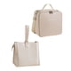 thumbnail image 5 of 2 bolsas térmicas para el almuerzo, lonchera portátil para el trabajo, picnic y viajes. Blanco, 5 of 9