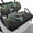 Hummingbird with Mandala Ornament, variant on HUIACONG Colorful Jellyfish Pattern Golf Cart Seat Blanket and Towel, Keeps Seats Cool & Clean Universal Fit Golf Cart Seat Covers 2 Pack for Club Car DS 2000.5-Up