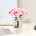 thumbnail image 2 of bestolf 4 Bundles Artificial Phalaenopsis Flower Real Touch Large Fake Orchids Flowers Stem for Vase Home Wedding Party Decor (Light Pink), 2 of 8
