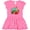 Raspberry with Polka Dots, variant on Inktastic Cute Dinosaurs Girls Baby Dress