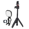 thumbnail image 1 of Luz de Selfie de Cámara, Luz de Video lideró de Luz Suave Con Soporte para El Bolsillo 3, 1 of 7