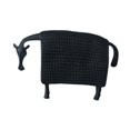 thumbnail image 2 of Figura de animal decorativa, regalo de arte minimalista, elegante estatua creativa de animal para Negro, 2 of 9