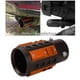 thumbnail image 4 of Tubo de escape trasero de aluminio con cuello de cola universal, ajuste de tubo de escape, estilo industrial, adecuado para tubos de 38 mm a 63 mm, naranja Macarena Garganta trasera del coche, 4 of 8