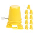 thumbnail image 1 of Miangastore Clock Mechanism Replacement Classic Color Plastic 10Pcs 1.77X1.77X1.38In, 1 of 8