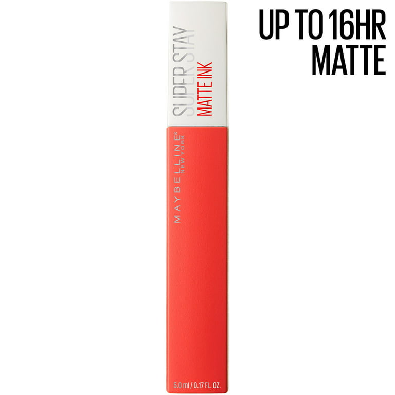 Maybelline Super Stay Matte Ink Liquid Lipstick Lip Makeup, Heroine 