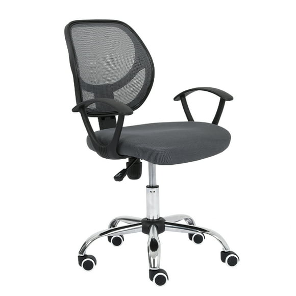Silla Secretarial Nextep NE-650SG Respaldo Malla 110 Kg Gris
