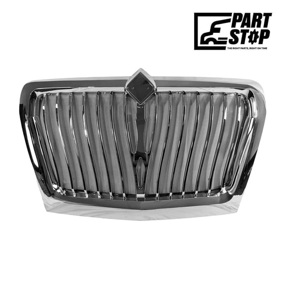 PartStop 4039860C93 Front Grille with Bug Screen - Fits International LT 2018–2025 - 4039860C94, 4046477C4, 4059083C93, 4136523C92, 4136596C92