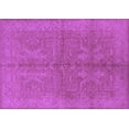 thumbnail image 1 of Ahgly Company Indoor Rectangle Oriental Purple Industrial Area Rugs, 2' x 3', 1 of 4