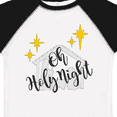 thumbnail image 4 of Inktastic Oh Holy Night Christmas Nativity with Yellow Stars Boys or Girls Toddler T-Shirt, 4 of 5