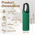 thumbnail image 2 of Uxcell Neoprene Water Bottle Sleeves, Water Bottle Carrier Insulators Beverage Bottle Sleeve with Handle, 2.8 in Fit for Hiking Cycling Camping Travel (1 Pcs, Forest Green), 2 of 7