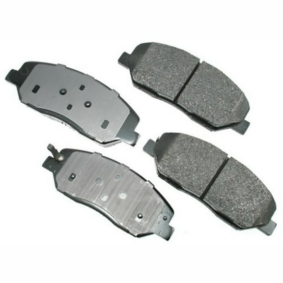 Akebono PRO-ACT Ultra-Premium Brake Pad Set, Ceramic Fits select: 2009-2011 HYUNDAI GENESIS