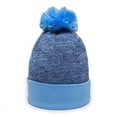 thumbnail image 4 of Outdoor Cap PWC-100 Heathered Acrylic Knit-Navy/Columbia Blue, 4 of 4