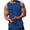 Blue, variant on Men Workout Cut Off Tank Top Brathable Quick Dry Sleeveless Shirts Gym Bodybuilding Muscle T Shirt