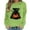 Green, variant on Sweatshirts for Women Halloween Printed Long Sleeve Hooded Hoodie