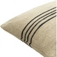 thumbnail image 3 of Livabliss x Becki Owens Brett Modern Lumbar Pillow, 13"L x 20"W, Light Brown/Black, 3 of 5