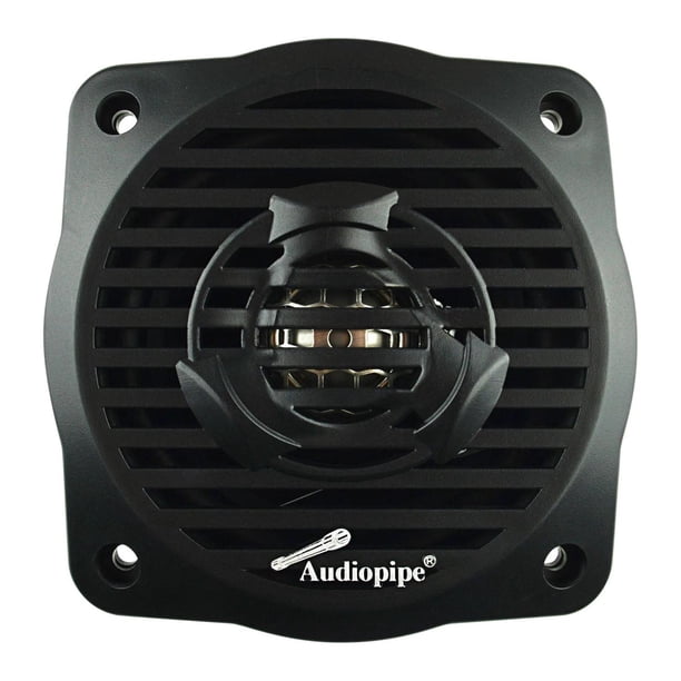 Bocinas Marinas Coaxiales Audiopipe 4 pulgadas 100 Watts Negras