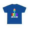 thumbnail image 4 of Proud LGBT Shirt Love is Love Shirt LGBTQ Pride Gay Lesbian Plus Size Clothing for Women, 4 of 8