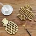 thumbnail image 4 of Decorative Pineapple Trivet Set Heat Kitchen For Hot Pots Pans Plates And Bowls Tableware Protector, 4 of 7