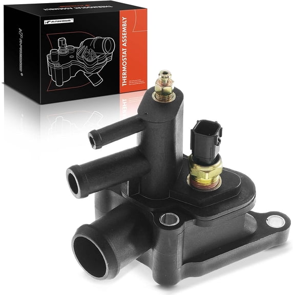 A-Premium Engine Coolant Water Outlet Compatible with Chrysler Sebring Dodge Stratus Mitsubishi Eclipse Endeavor Galant 2000-2009 V6 2.7L 3.0L 3.8L