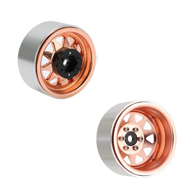 4 llantas de rueda de coche trepador de control remoto para 1/10 SCX10 90046 Traxxas TRX4 RC4WD D90 Sywqhk libre de BPA