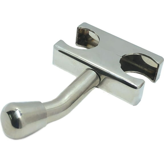 Amba As-Bh Sirio Single Hook Robe Hanger For Use - Polished