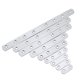 thumbnail image 3 of Código de ángulo de acero inoxidable 90 ° Soporte de ángulo recto Ángulo de hierro Soporte de triángulo tipo L Soporte de estante Conector de esquina de muebles, 3 of 5