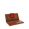thumbnail image 2 of Cartera de Mano Fossil Logan Tab Clutch Wallet en Rojo Granate, 2 of 6