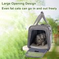 thumbnail image 4 of Bolsa de Mascotas Portátil Pequeña Bolsa de Mascotas Transpirable Bolso Al Aire Libre de Hombro Portátil de Moda para Mascotas para Perros Pequeños y Gatos de Gran Espacio, 4 of 7