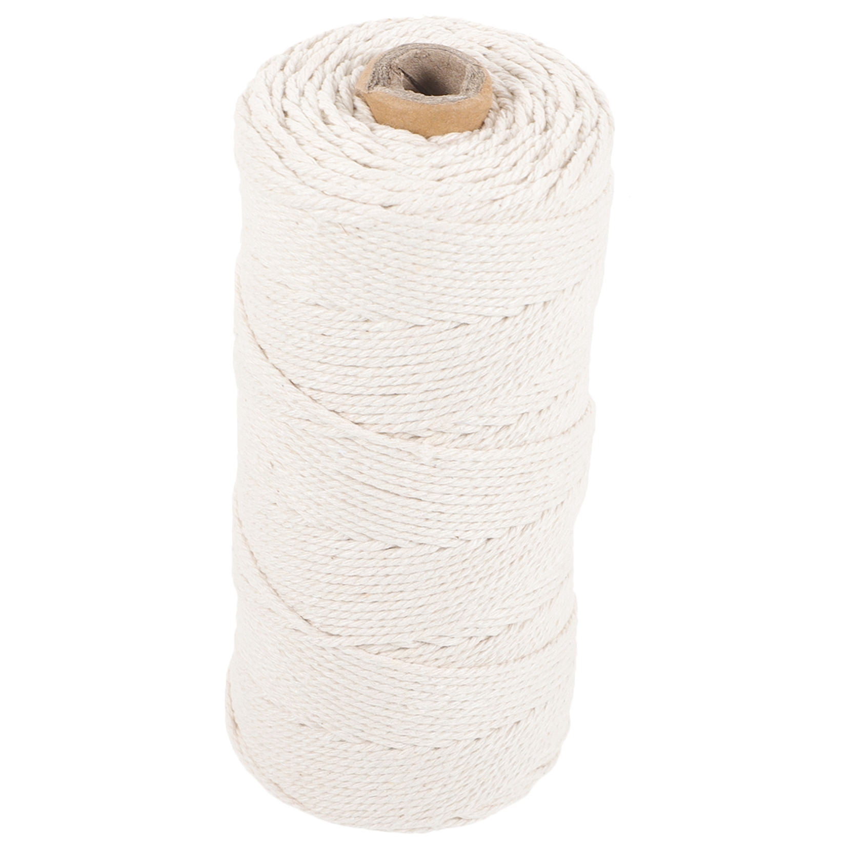 Raindrops White Cotton Bakers Twine Cord 2mm Thickness 200m Roll Ideal for Kitchen, Baking, Crafts and Food Packaging