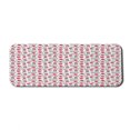 thumbnail image 1 of Childish Computer Mouse Pad, Pattern of Girl in Strawberry Garden Farming Yummy Fruits Imagination, Rectangle Non-Slip Rubber Mousepad Large, 31" x 12", Dark Pink Charcoal Grey, by Ambesonne, 1 of 2