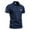 Navy, variant on lcziwo Men's Polo Shirts Short Sleeve 2024 Solid Color Letter Lapel Polo Shirts Summer Quick Dry Business Casual Collared Golf Shirts 2024 Khaki XXXL