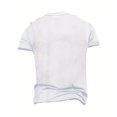 thumbnail image 2 of Camiseta de manga corta para hombre con estampado del Partido Pantera, talla grande, informal y moderna, ideal para deportes al aire libre y ocio., 2 of 6