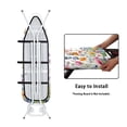 thumbnail image 4 of HELLHERO Ironing Board Cover Hook and Loop 15"x54" Soft and Comfortable Elastic Edge Ironing Board Cover, Butterfly and Floral Pattern, 4 of 5