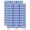 Dark Blue, variant on Shred Border Top Bottom Sticker Set - Yellow - Matte Finish - 2.00" Large