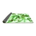 thumbnail image 2 of Ahgly Company Indoor Square Abstract Green Modern Area Rugs, 5' Square, 2 of 4