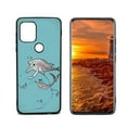 thumbnail image 1 of Compatible with Moto G Stylus 5G Phone Case, dolphin-fish-6-22 Case Silicone Protective for Teen Girl Boy Case for Moto G Stylus 5G, 1 of 1