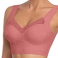 thumbnail image 3 of Wzxfashion Under $10 Sports Bras for Women Full Coverage seamless Wireless Iceunderwear women pack Plus Size 4XL, 3 of 5