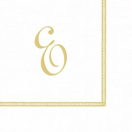 - Monogram Initial E Paper Cocktail Napkins 20pk