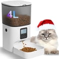 thumbnail image 1 of Comedero automático para gatos ANDOLL HOME 4 L, 8 comidas al día, 1 of 9