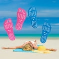 thumbnail image 4 of ABPETE Beach Foot Pads Barefoot 3 Packs for Barefoot Lovers, Invisible Adhesive Stick on Feet Pad Soles for Beach, Swimming Pool, Spa, Hot Sand, Walking, Water Sport Party. (M-3Packs), 4 of 12
