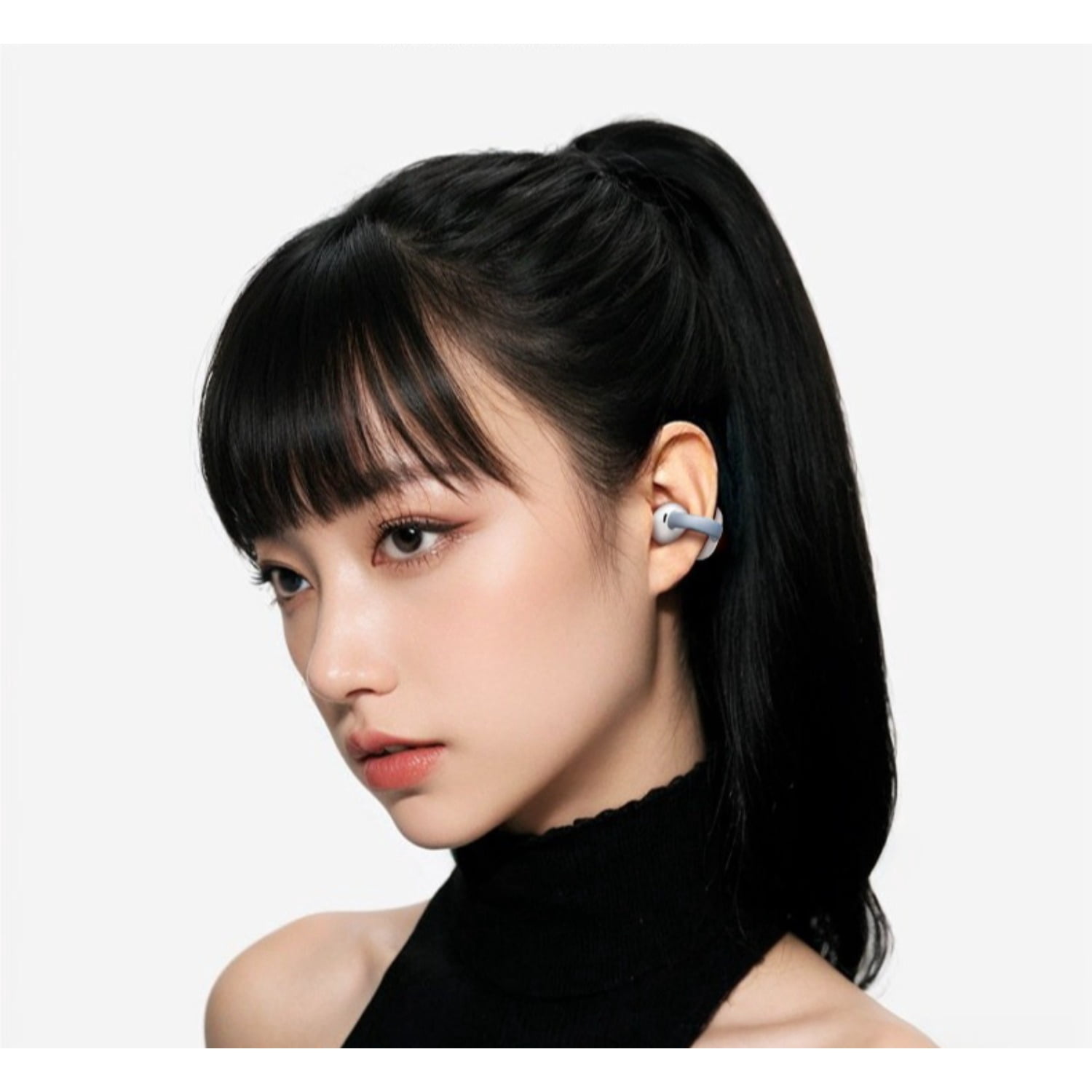 HM20 Bone Conduction Bluetooth Earset, Clip-On Ear Hook Wireless Sports Headphones 2026 New Model with Long Battery Life