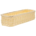 thumbnail image 6 of 3pcs Rectangular Woven Basket Multi-functional Woven Basket Fruit Basket Vegetable Storage Basket, 6 of 7