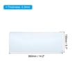 thumbnail image 2 of Silicone Keyboard Protector Skin for 15.6"-17.3" Laptop 14.2"x5.1" Blue 2Pcs, 2 of 5